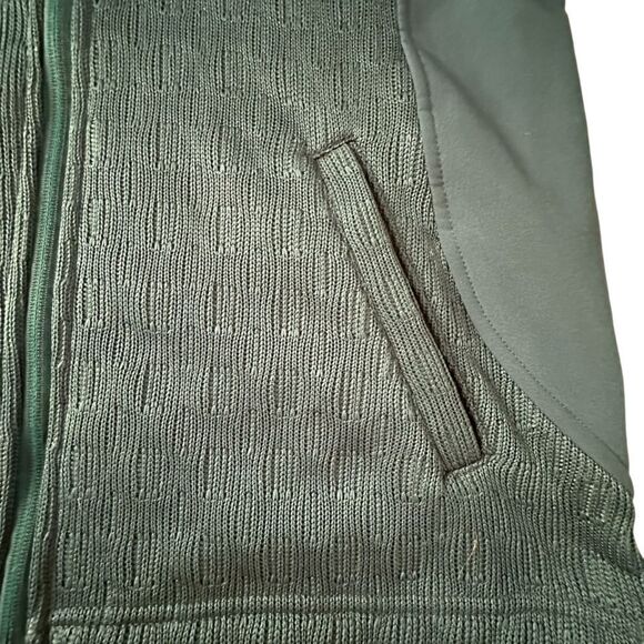 Swiss Tech ~ Teal Rain Knit Jacket ~Fleece lined ~ size M 8-10 - Picture 4 of 12